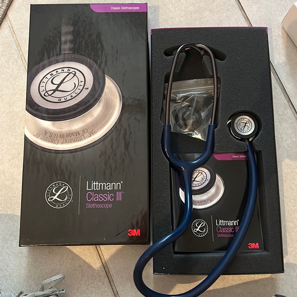 Pittman Classic lll Stethoscope Blue